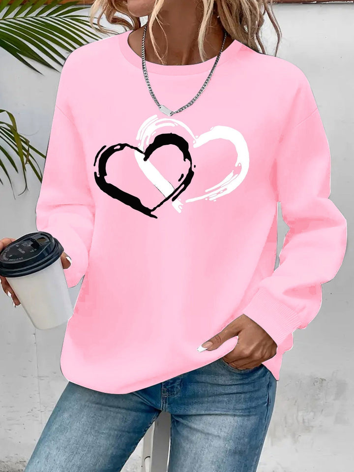 Sharyn | Elegancki Sweter z Sercem