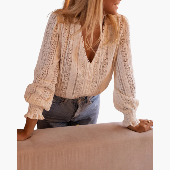 Alice | Stylowa, elegancka bluzka z dekoltem w serek