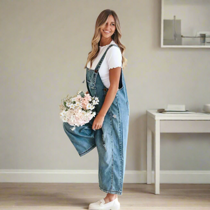 Penelope | Regulowany kombinezon w stylu vintage