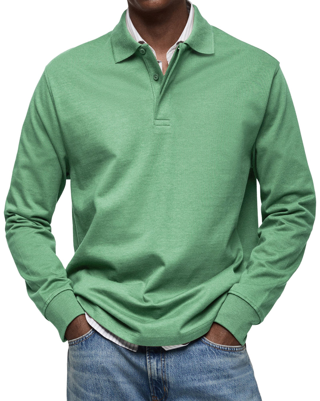 Alexandre | Koszulka polo z długim rękawem typu casual