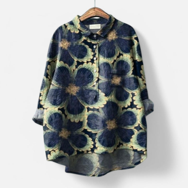 Kiara™ | Stylowa kwiecista bluzka o luźnym kroju