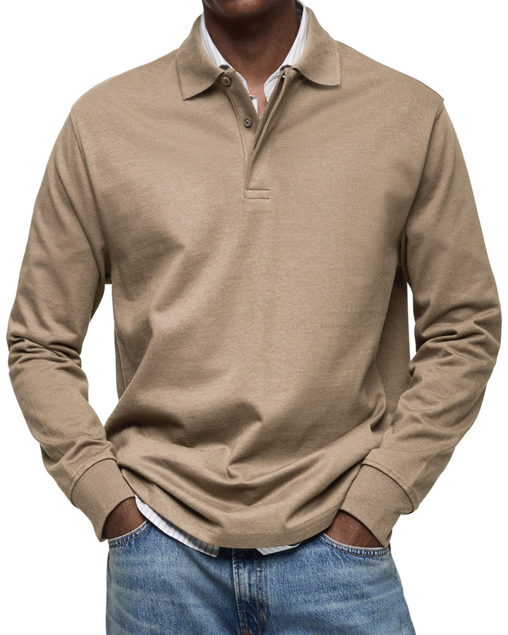 Alexandre | Koszulka polo z długim rękawem typu casual