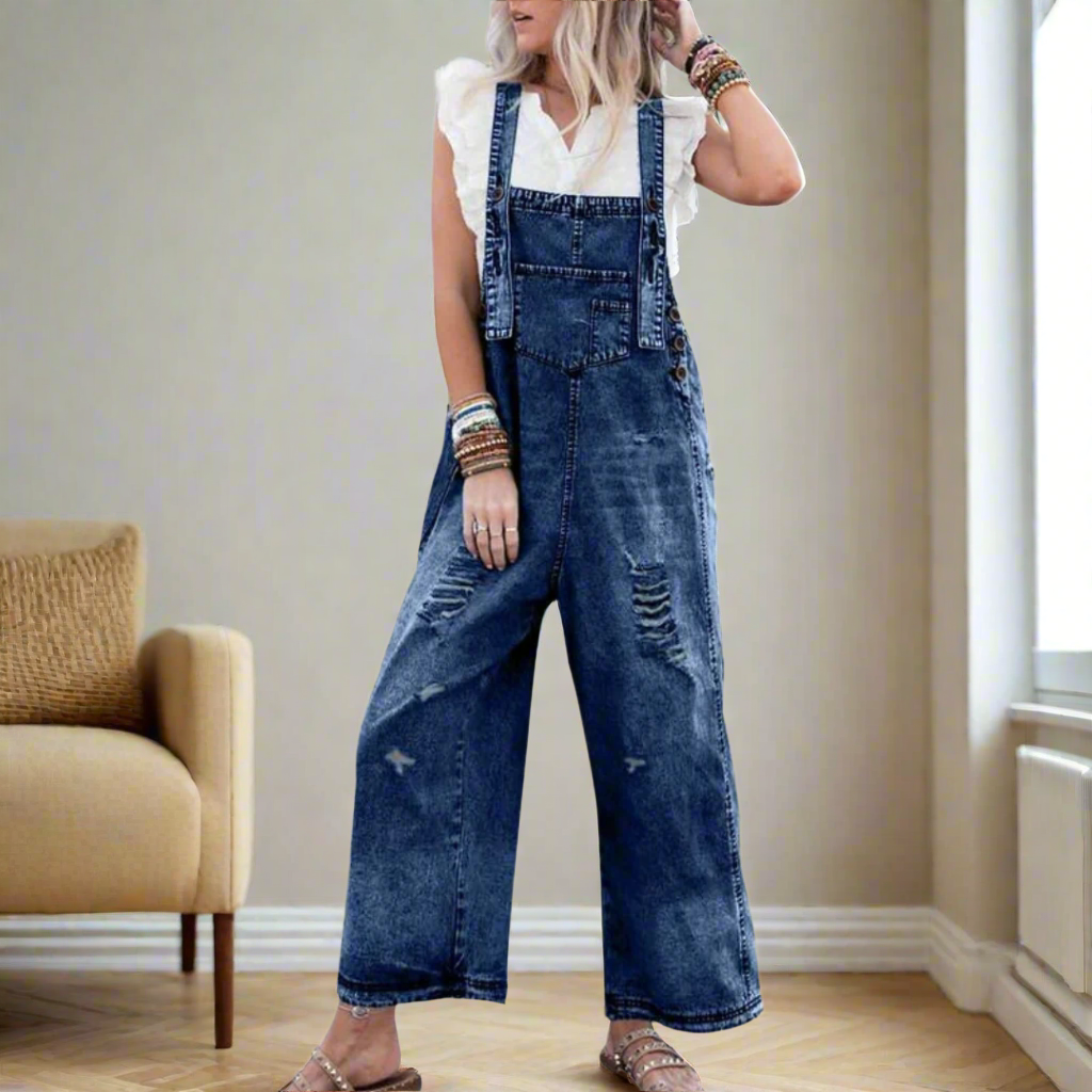 Penelope | Regulowany kombinezon w stylu vintage