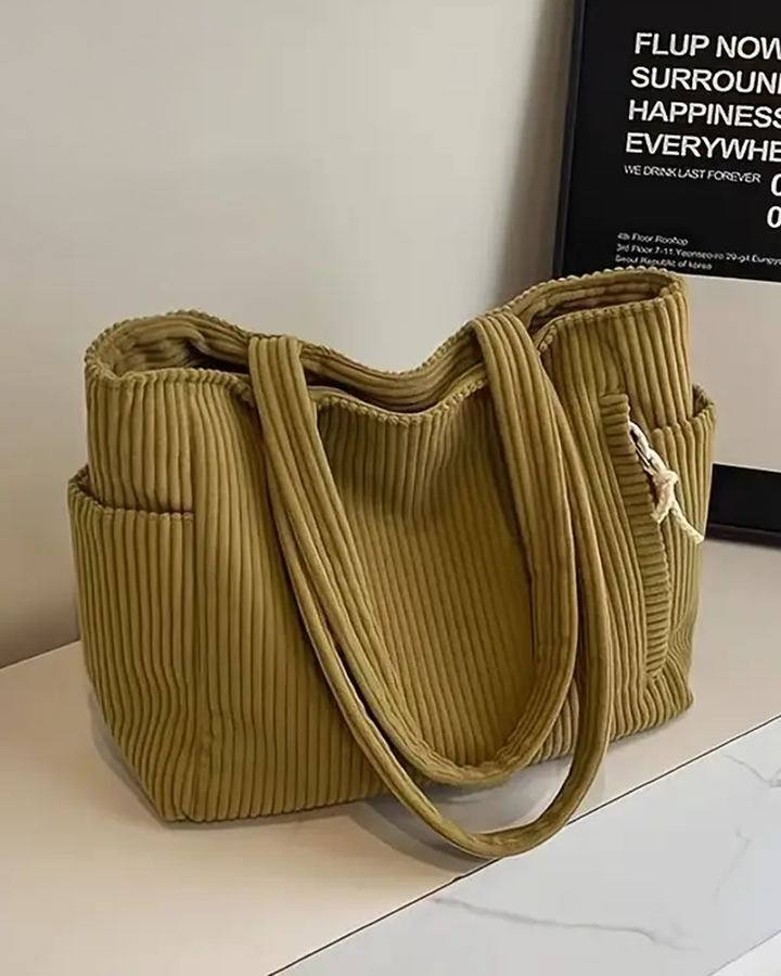 Tilda – Torba Ribbed z detalami ze sznurka