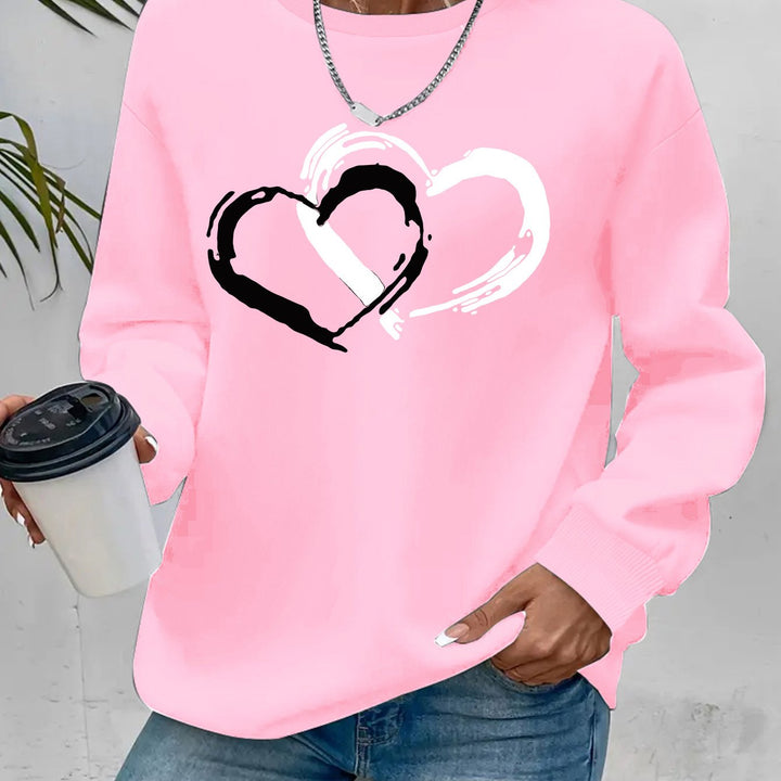 Sharyn | Elegancki Sweter z Sercem
