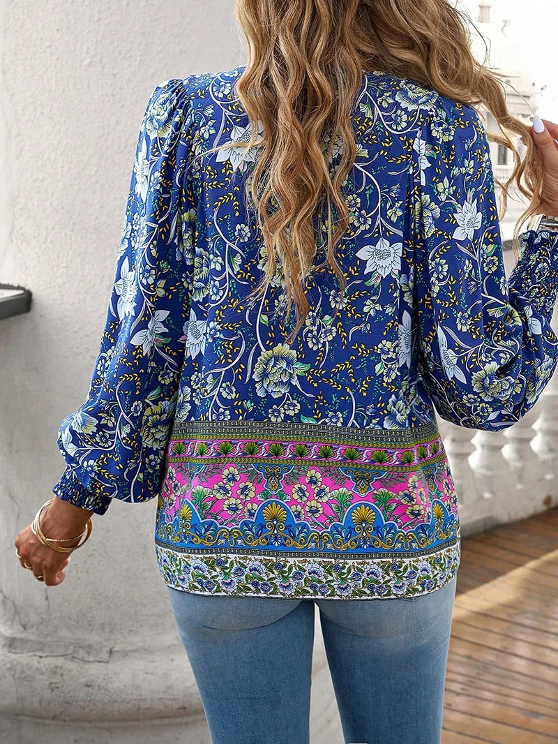 Beverly™ | Letni kwiatowy top