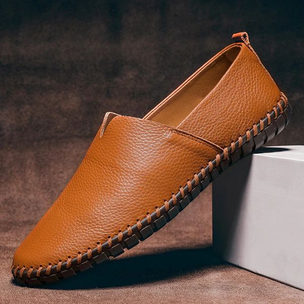 MASSIMO SKÓRZANE LOAFERSY