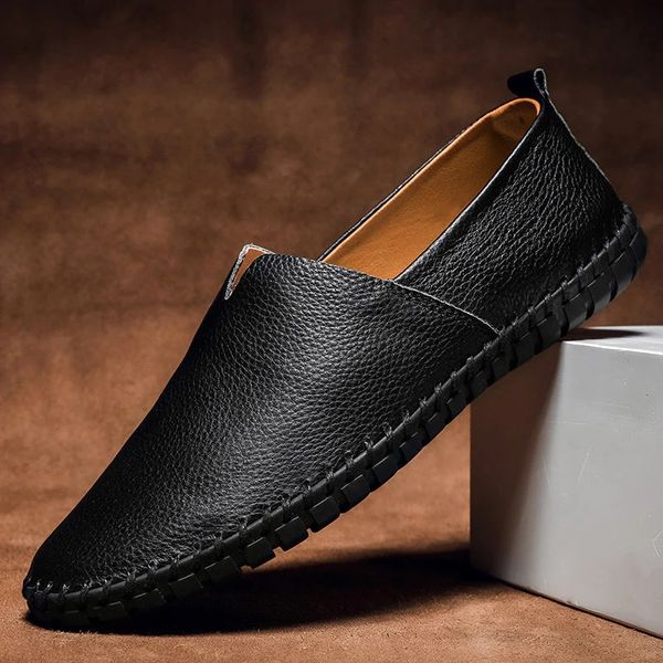 MASSIMO SKÓRZANE LOAFERSY