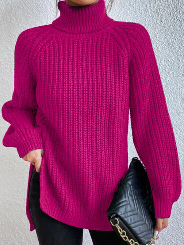 Rosa | Gruby sweter z golfem