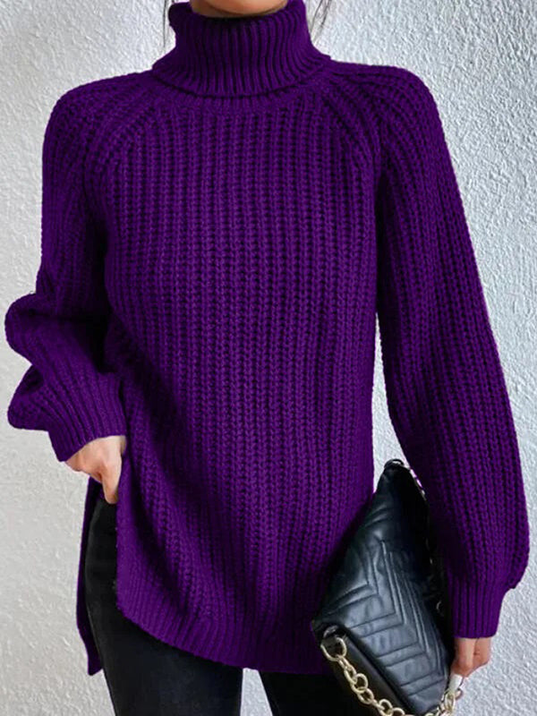 Rosa | Gruby sweter z golfem