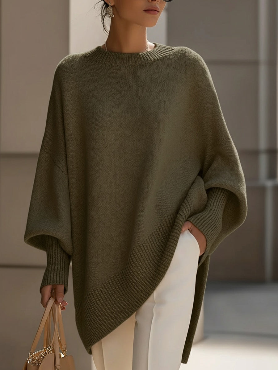 Vanessa | Luźny sweter z luksusowej dzianiny