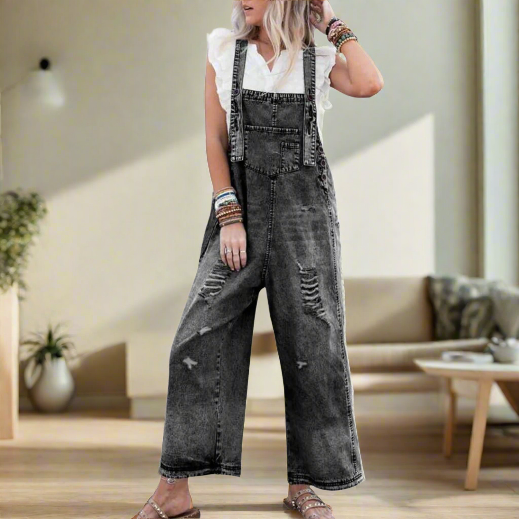 Penelope | Regulowany kombinezon w stylu vintage