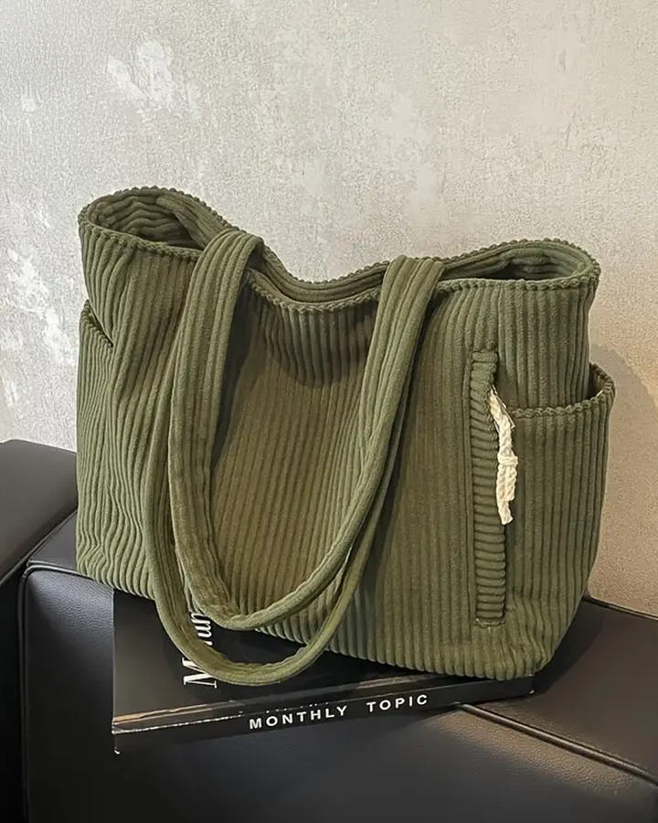 Tilda – Torba Ribbed z detalami ze sznurka