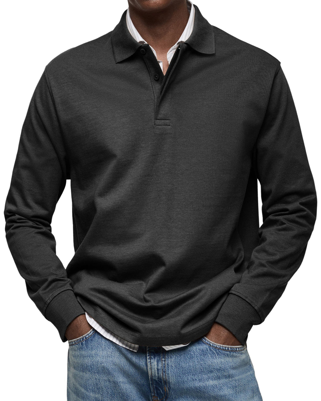 Alexandre | Koszulka polo z długim rękawem typu casual