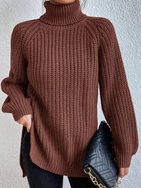 Rosa | Gruby sweter z golfem