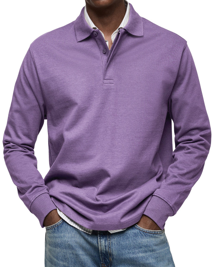 Alexandre | Koszulka polo z długim rękawem typu casual