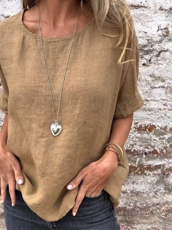 Annette™ | Minimalistyczny swobodny top
