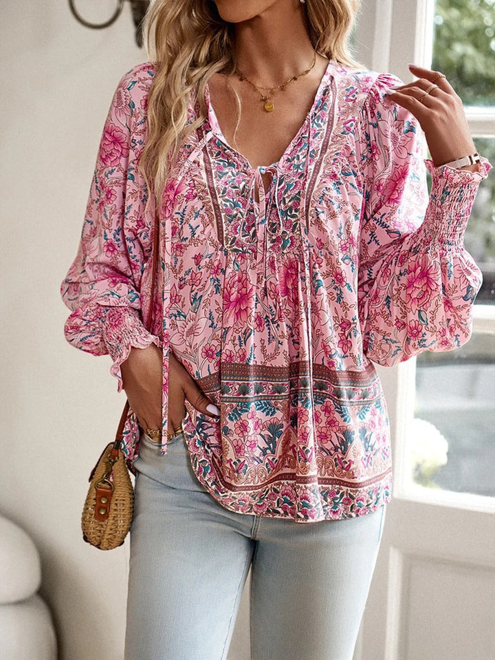 Beverly™ | Letni kwiatowy top