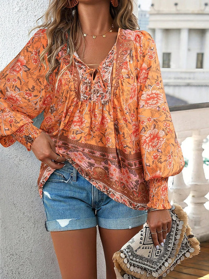 Beverly™ | Letni kwiatowy top