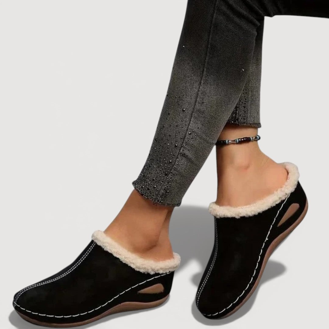 Sadie | Przytulne kapcie typu mule