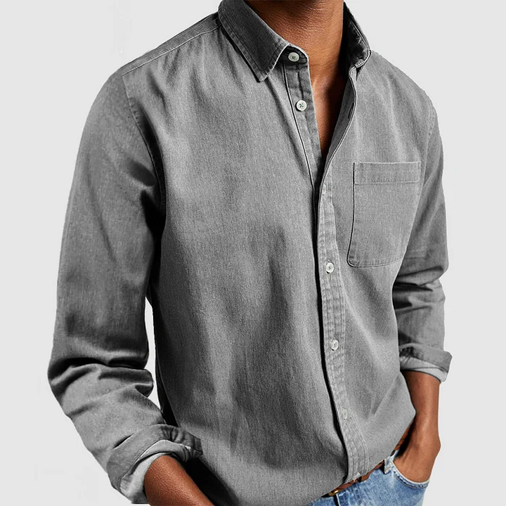 Jacob™ | Premium Casual Shirt z Długim Rękawem