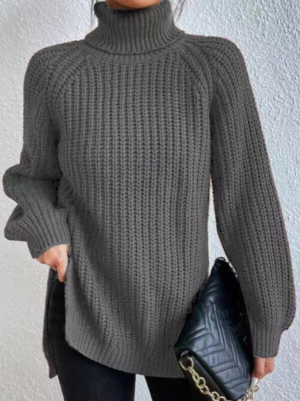 Rosa | Gruby sweter z golfem