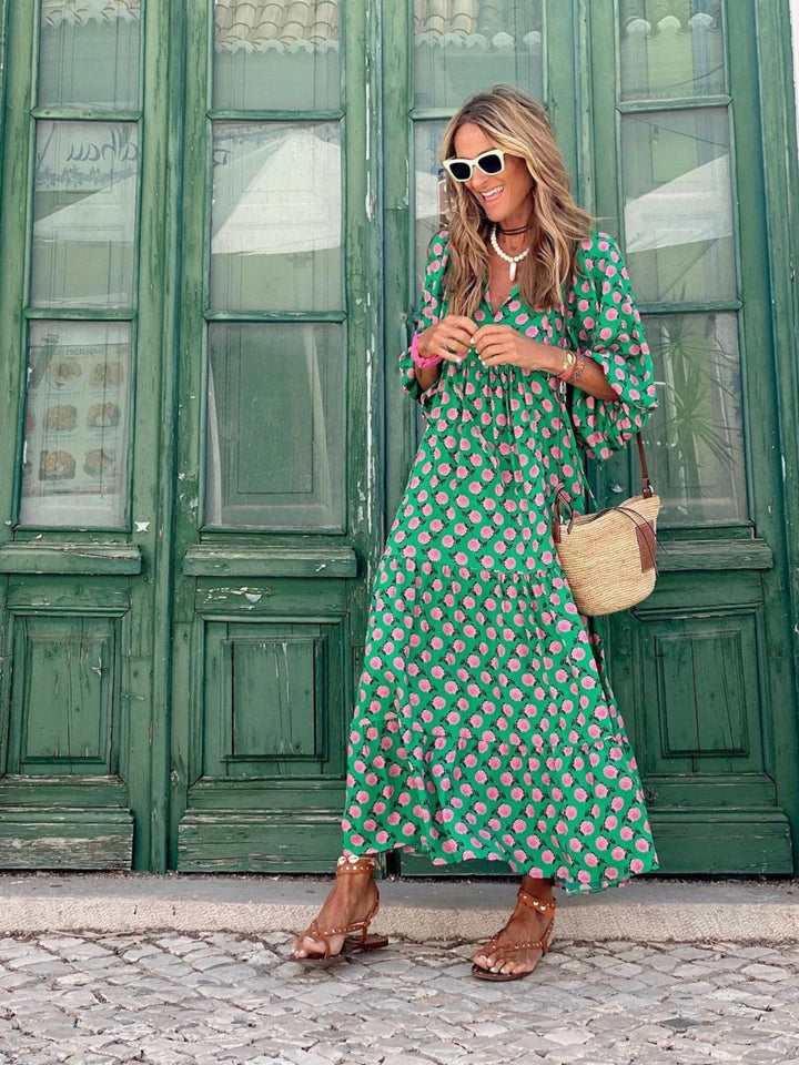 Maxi sukienka Luna w stylu boho