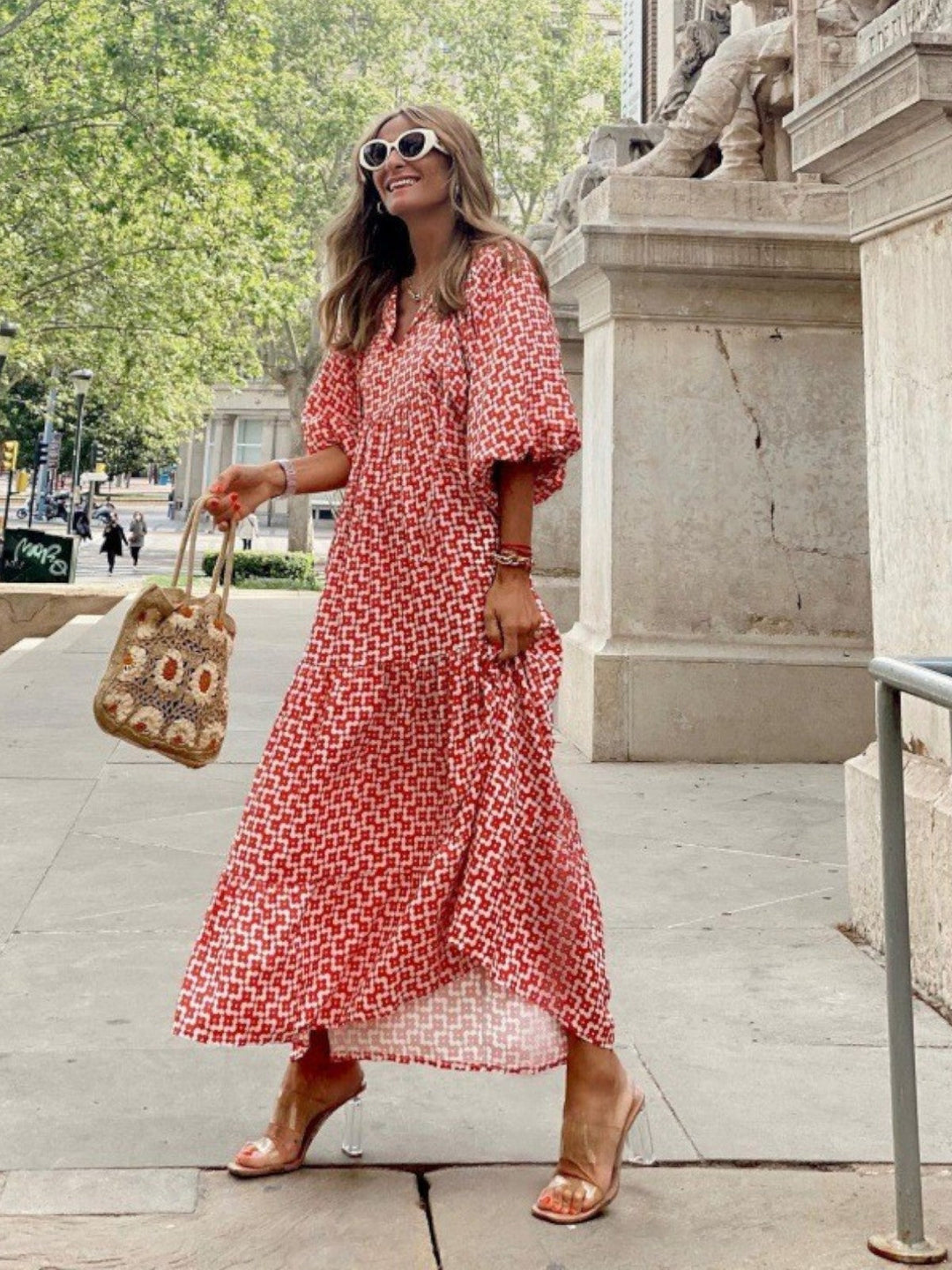 Maxi sukienka Luna w stylu boho