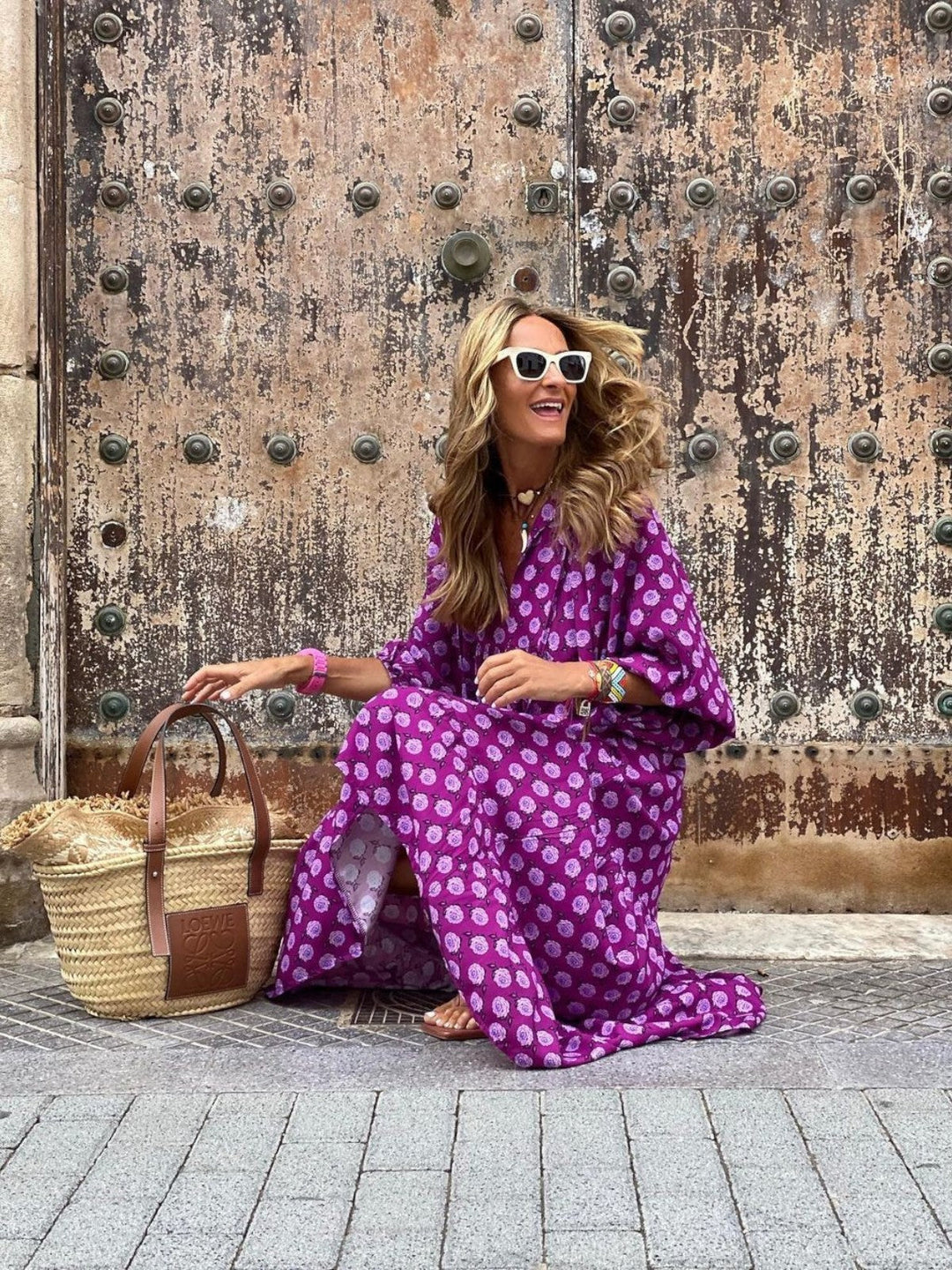 Maxi sukienka Luna w stylu boho