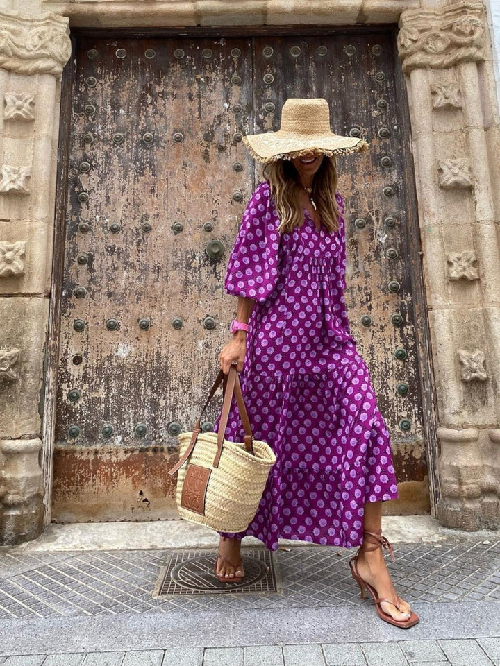Maxi sukienka Luna w stylu boho