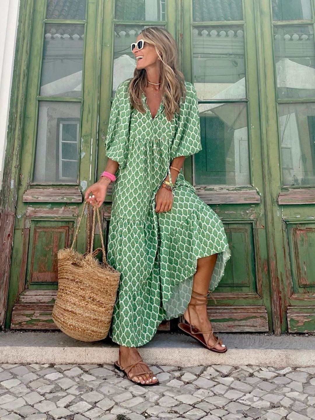Maxi sukienka Luna w stylu boho