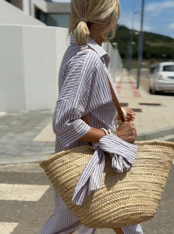 Vivienne | Letnia sukienka polo midi damska