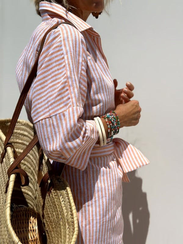 Vivienne | Letnia sukienka polo midi damska