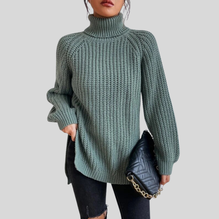 Rosa | Gruby sweter z golfem