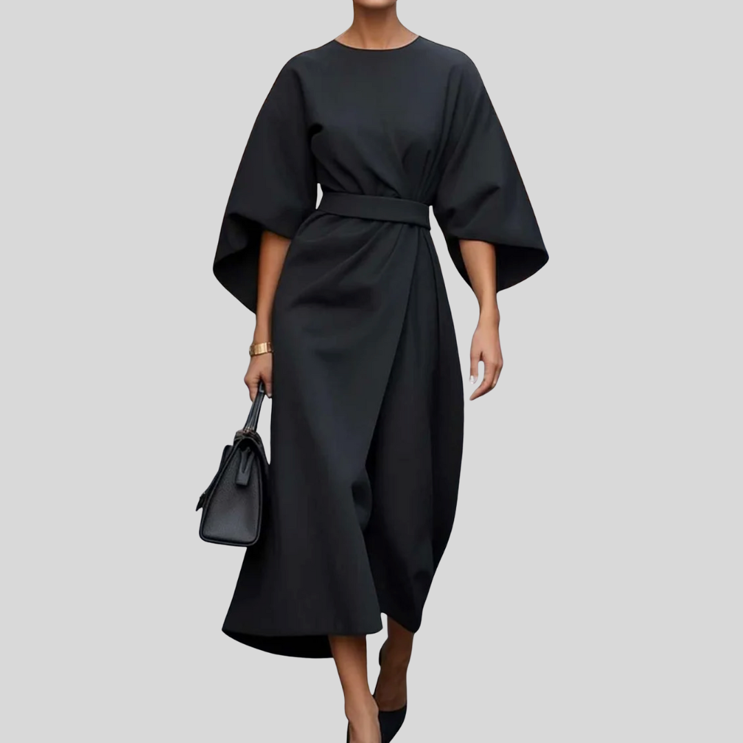 Grace | Elegancka sukienka z wiązanym pasem
