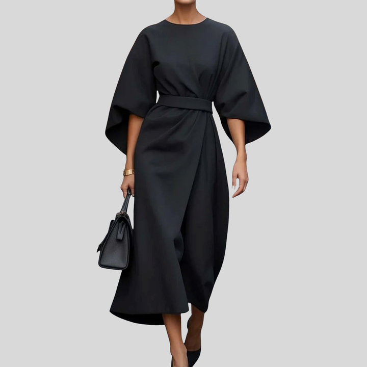 Grace | Elegancka sukienka z wiązanym pasem