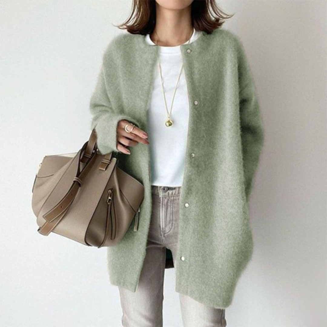Amandine™ | Dopracowany kardigan warstwowy