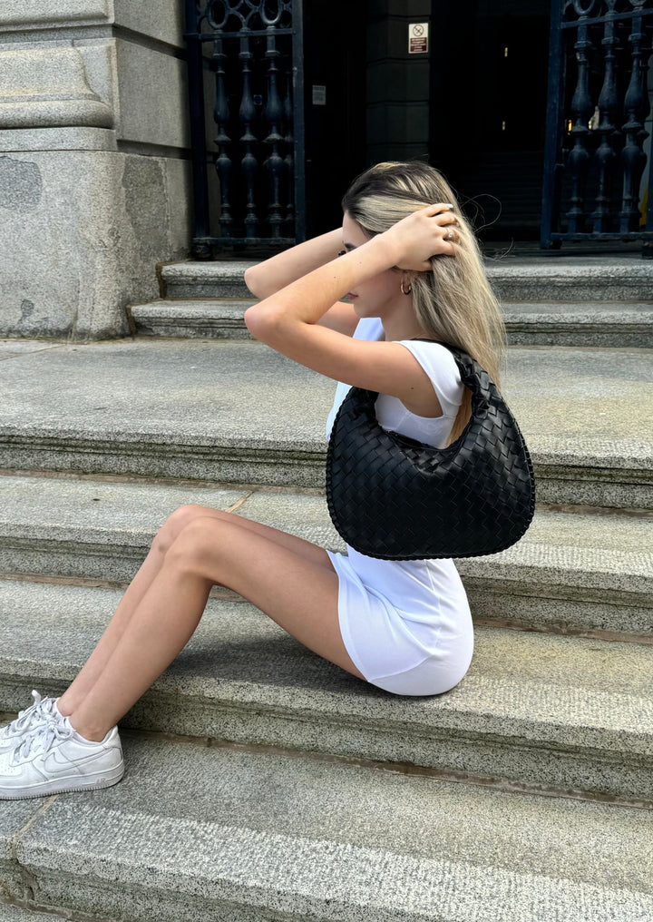 Czarna torba codzienna Serena