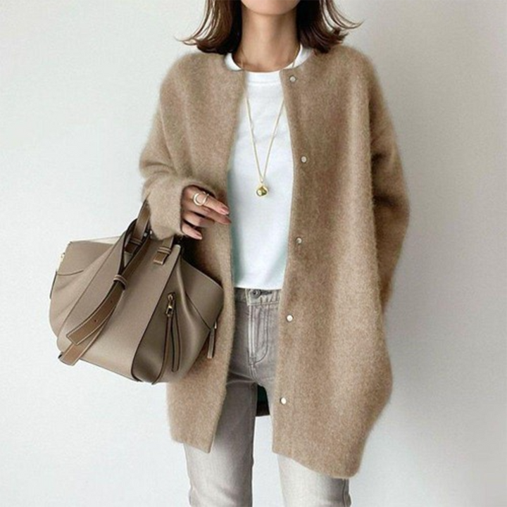 Amandine™ | Dopracowany kardigan warstwowy