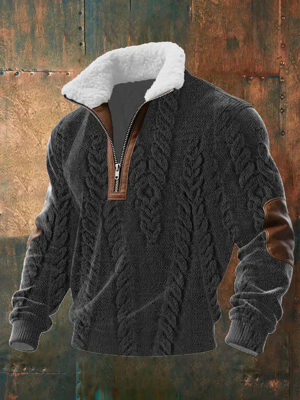 Noah | Zapinana na zamek bluza polarowa ze stójką