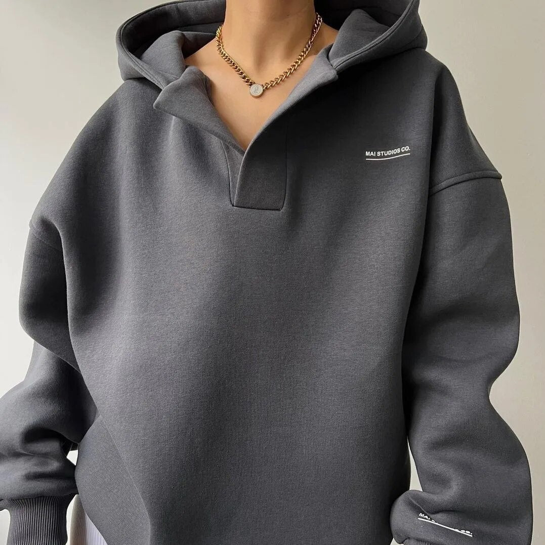 Sibylla | Bluza dresowa Casual Hoodie Winter