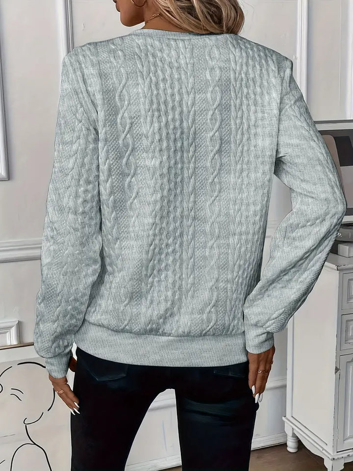 Emy | Sweter z zamkiem błyskawicznym