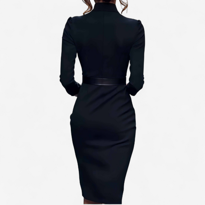 Mila | Elegancka Sukienka z Paskiem