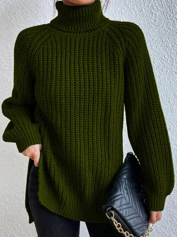 Rosa | Gruby sweter z golfem