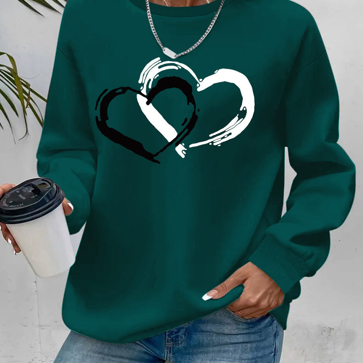 Sharyn | Elegancki Sweter z Sercem