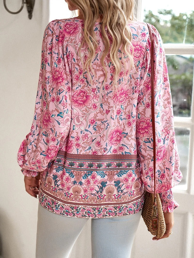 Beverly™ | Letni kwiatowy top