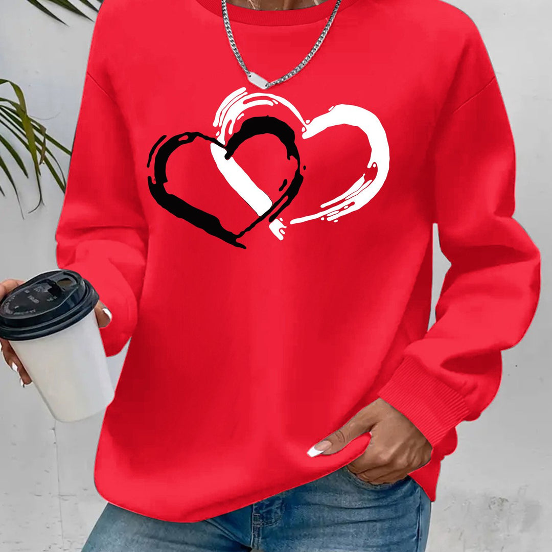 Sharyn | Elegancki Sweter z Sercem