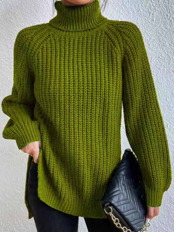 Rosa | Gruby sweter z golfem