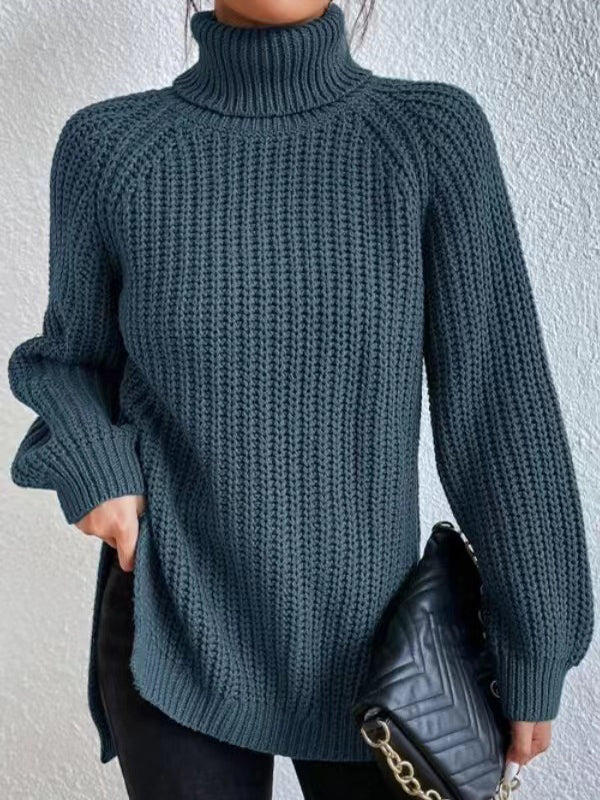 Rosa | Gruby sweter z golfem