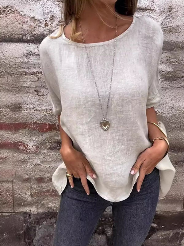 Annette™ | Minimalistyczny swobodny top